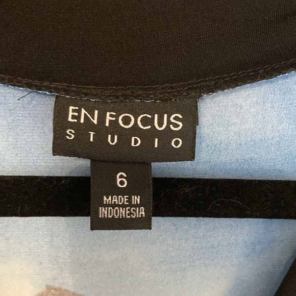 EUC En Focus Studio sleeveless floral maxi dress. Size 6. - Picture 5 of 6